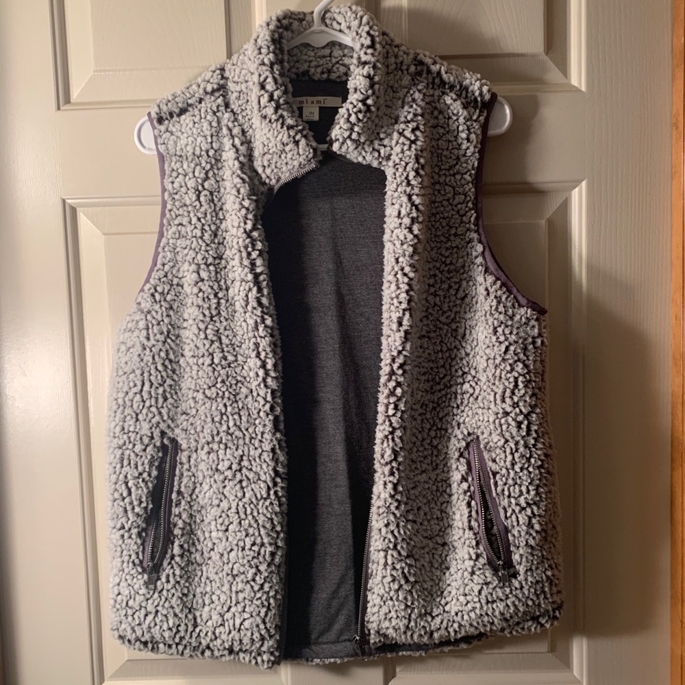 Fuzzy vest